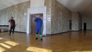 Семинар по работе с копьем. Щит + копьё