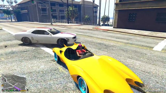 Я ВЫГНАЛ ЕЕ ИЗ МАШИНЫ *В ВОЗДУХЕ!* ТРОЛЛИНГ В ГТА 5 ОНЛАЙН (GTA 5 ONLINE) смотреть онлайн