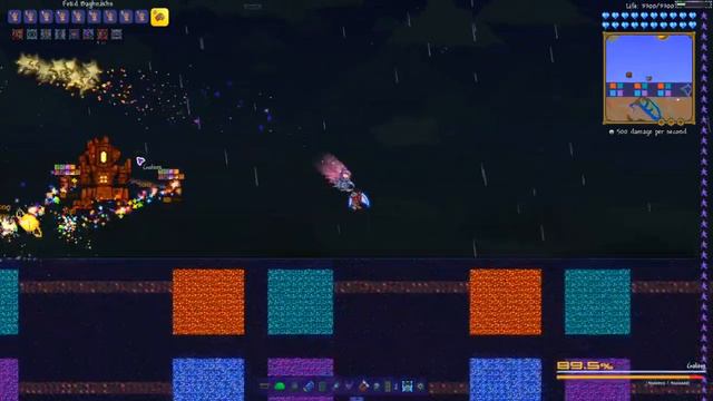 Terraria- SB omniwield output infinity gauntlet shoots out stars? смотреть онлайн