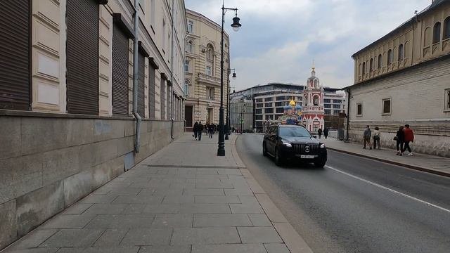 Улица Варварка. Туристические места Москвы.