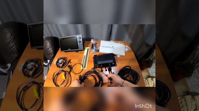 Garmin GPS map 1022, Garmin Panoptix LiveScope LVS34. Распаковка. Первое включение. смотреть онлайн