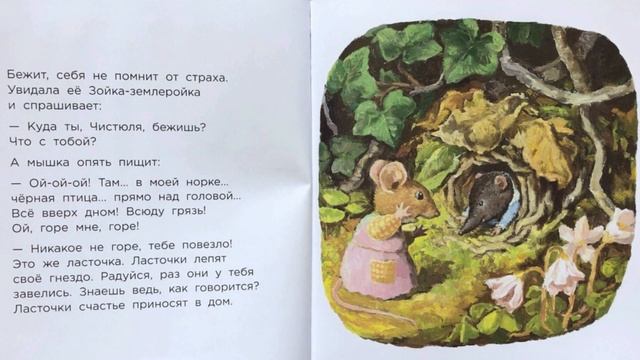 Библиотека «Заозёрная» прочла книгу «Мышка Чистюля, или Счастливый случай»
