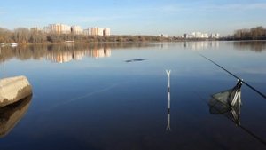 Рыбалка на Борисовском пруду в предзимье. Ловля живца.