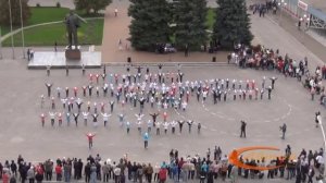 Детский танцевальный флешмоб. Заречный
