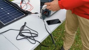 Sumitachi: Портативная электростанция - аккумуляторная батарея в работе