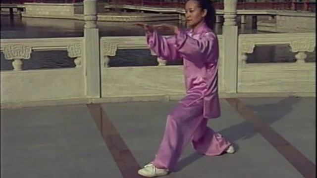 Китайская оздоровительная гимнастика Тайцзицюань/太极拳 (24 формы)