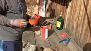 Декоративный заборчик из покрышек. Decorative fence made of tires.