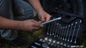 Набор автоинструмента серии KBT-PROFESSIONAL (НАИ-01_37, НАИ-04_18,  НАИ-05_24)