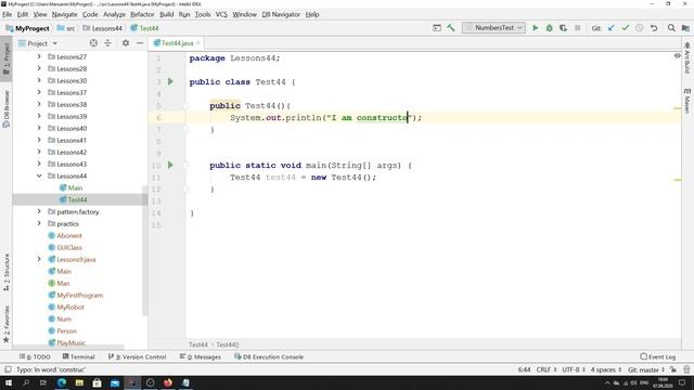 Java - урок 44.1 (Блоки инициализации) смотреть онлайн