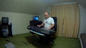 Yamaha PSR  S 670 Белые розы Кавер