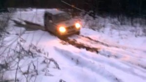 Pajero mini на осеннем бездорожье