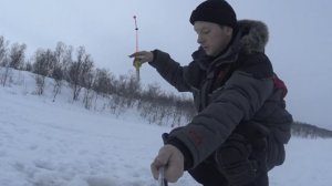 как,где и на что ловить кумжу зимой\how, where and what to catch trout in winter