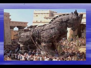 про т.н."троянскую войну" и т.н."троянского коня" поясняет (кратко) НОСОВСКИЙ Г.В.(Новая Хронология)