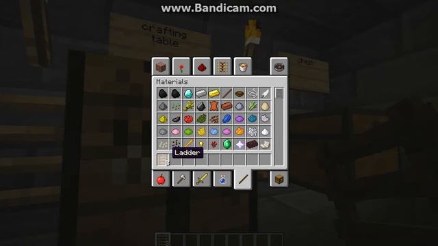 Как скрафтить лестницу и рычаг.(Серия №12) смотреть онлайн