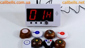 Видео | R-1100 | Как запрограммировать кнопки вызова официанта в приемник | callbells.net