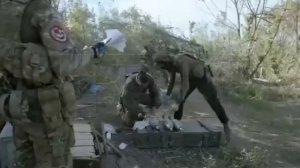 Работа группы "Вагнера" на Бахмутском направлении.