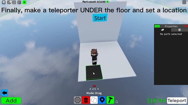 Roblox | Obby Creator Tutorial -- Button Teleport [OUTDATED, CHECK THE NEW TUTORIAL]