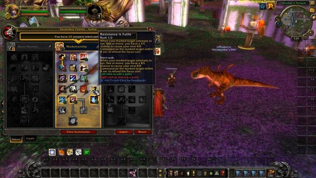 Warcraft - Cataclysm: Marksmanship (MM) Hunter Talent Tree Changes, Glyph Choice and Rotation смотреть онлайн
