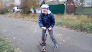1#. Как научиться прыгать на самокате