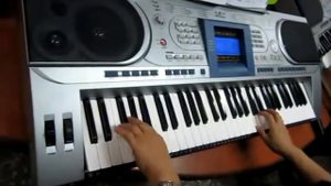 20111008台中文山社大電子琴(MK900)「聽海」示範