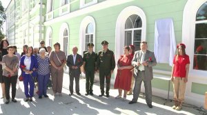 Открытие мемориальных досок на здании СОШ №1