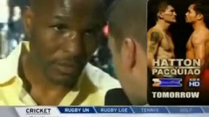 Bernard Hopkins on Pacquiao - Hatton Weigh In