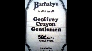 Geoffrey Crayon Gentlemen - Cinderella Lovely