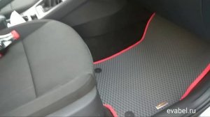 Skoda Octavia A7 (рестайл) eva коврики в салон evabel.ru