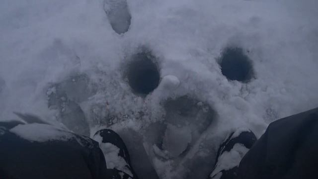 Палатка на санях волокушах. Пробую её "на вкус"!