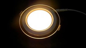 Встраиваемый круглый LED светильник LY 501, 6 W, 3000K теплый