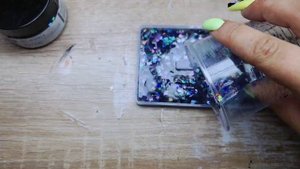 Как сделать магическое зеркало из эпоксидной смолы