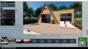 A-FRAME HOUSE, LUMION 11.5 TUTORIAL - EXTERIOR PERSPECTIVE