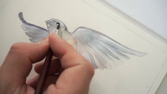 Использование акварельной склейки Малевичъ Waterfall смотреть онлайн