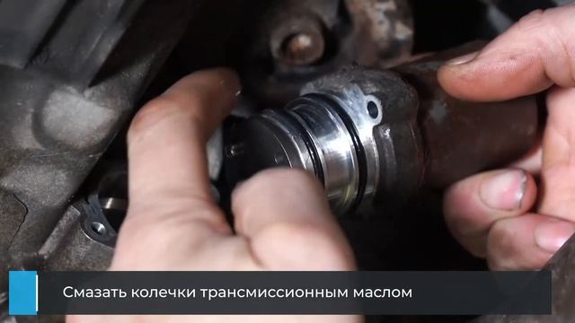 Замена масла и фильтра в муфте Haldex IV смотреть онлайн