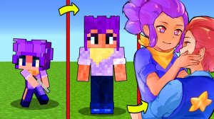 КАК МЕНЯЛАСЬ БРАВЛЕР ШЕЛЛИ БРАВЛ СТАРС И ЕЕ ЖИЗНЕННЫЙ ЦИКЛ В МАЙНКРАФТ! ЭВОЛЮЦИЯ MINECRAFT ТРОЛЛИНГ