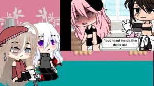 react gacha heat stop pls,?