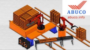Садка кирпича роботами