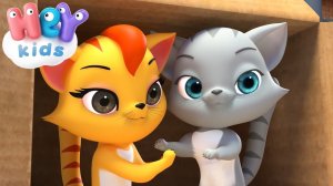 Tomocat e un bel gattone  Canzoni e cartoni animati per bambini | HeyKids