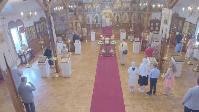 ВОЗНЕСЕНИЕ ГОСПОДНЕ БОЖЕСТВЕННАЯ ЛИТУРГИЯ 2 ИЮНЯ 2022 смотреть онлайн