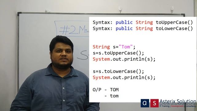 String Methods Part 1- #2MinsJavaGyan Java Tutorial смотреть онлайн