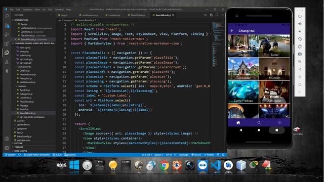React Native Travel App  | React Native | Expo ??⌨️??