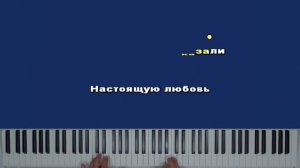 Мукка - Таблетка | караоке | на пианино