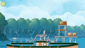 Angry Birds Rio Blossom River All levels (Mighty Eagle) Any%