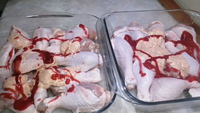 Пальчики оближешь!! Мясо курицы в духовке. ХРУСТЯЩАЯ корочка а внутри сочная. УЗБЕЧКА ГОТОВИТ