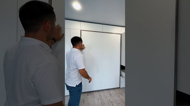 Двуспальная кровать трансформер. Полный обзор #шкафкровать #кроватьдвухспальная #кровать
