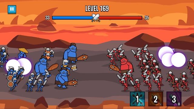 STICK WARS 2 BATTLE OF LEGIONS - Walkthrough Gameplay Part 15 - ALL LEVELS 166-170 (iOS Android) смотреть онлайн