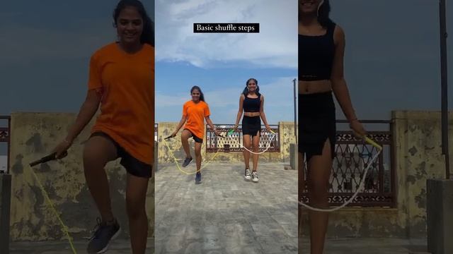Basic skills #skipping #jumprope #fitness #shufflingdance #shuffle #skippingrope смотреть онлайн