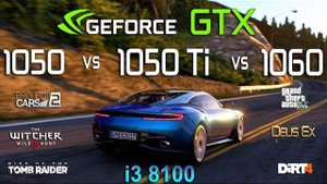 GTX 1050 vs 1050 Ti vs 1060 Test in 6 Games (i3 8100)
