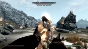 The hardest curb stomp and bitch slap ever seen upon skyrim