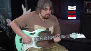 Ibanez Premium Steve Vai JEM70V Electric Guitar, SFG